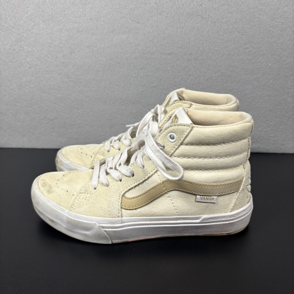 Vans‎ Men's Professional BMX Sk8-Hi Shoes Angie Marino Antique/Taupe Size 5.5